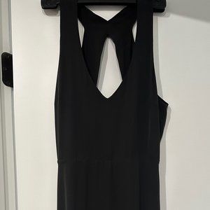 Aritzia Black Long Dress
